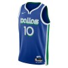 NBA Mænd Trøje Dallas Mavericks Dorian Finney-Smith 10 2022-23 Nike City Edition Blå Swingman